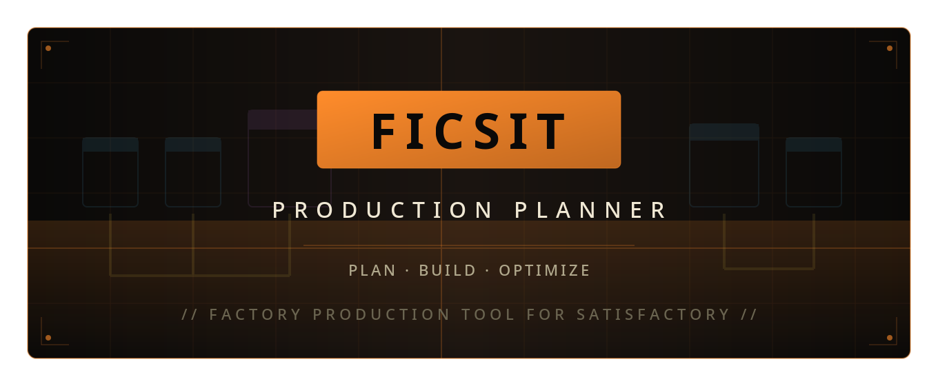 FICSIT Production Planner